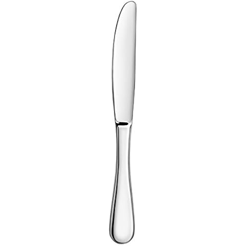 Artaste 59335 Rain 18/10 Stainless Steel Dinner Knife, 9.15-Inch, Set of 12, Silver Cover