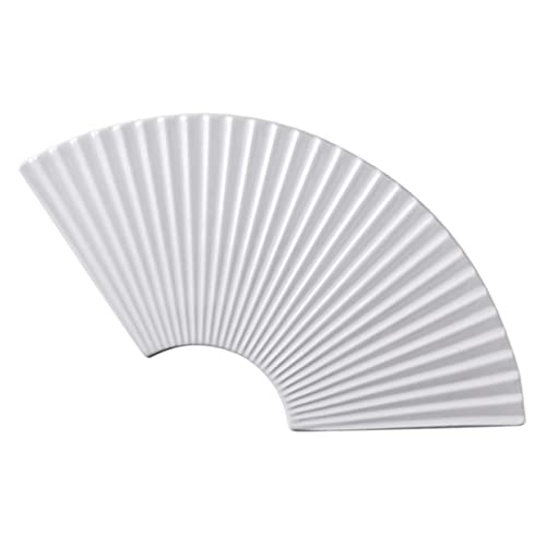 Plato decorativo japonés para sushi de cerámica blanco miniatura 1