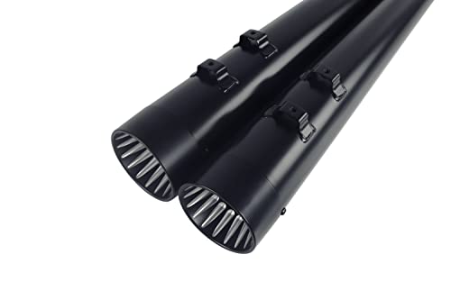 SHARKROAD Black 4.4'' Slip-On Mufflers