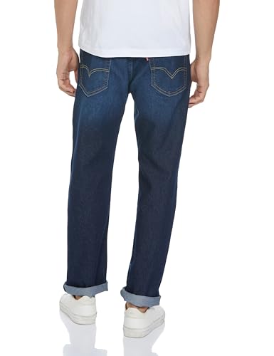 Image of Levi's Men's Straight Fit Mid Rise Jeans