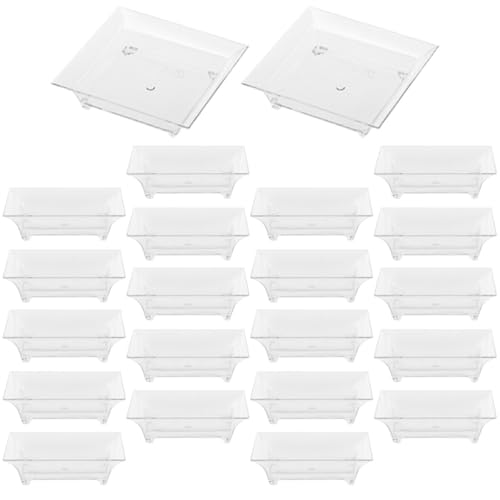 NUOBESTY �g���̂ăv���X�`�b�N���l�p�\�[�X�M 50���Z�b�g �����f�B�b�v�\�[�X�{�E�� ����\���̑O�� �ݖ� �|�����p�v���[�g