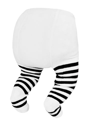 Image of Zando Opaque Cotton Tights for Baby Girls, Infants & Toddlers, Cozy Winter Leggings with Cable Knit Design, Size 0-3M to 6-7T
