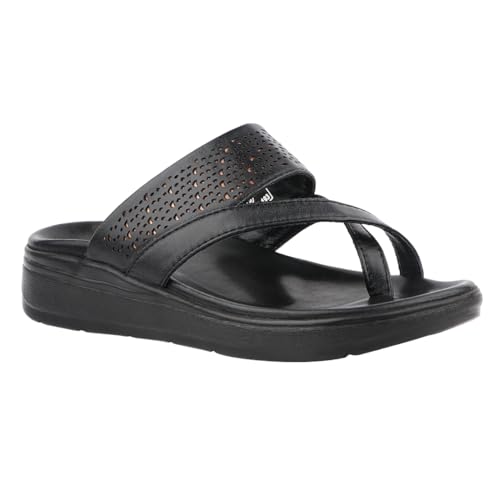 Image of Medifeet SoftStep X-Ring Toe Comfort Slides For Women's - CushionFlow Midsole Arch Support for All-Day Support