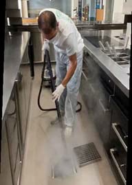 Goodway GVC-1100 Portable Dry Steam Cleaner