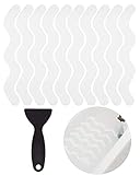 ABINLIN 24 Pcs Non Slip Bathtub Stickers, Shower Floor Non Slip Stickers for Adults, Anti Slip Bath