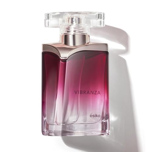 ésika - Vibranza 45 ml, Perfume para Mujer, Fresco y de Larga Duración, Familia Olfativa Oriental Dulce, Perfume Femenino e Irresistible, con Muy Alta Concentración, con...