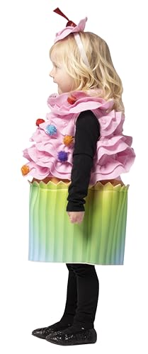 Disfraz Infantil Rasta Imposta Cupcake Halloween Talla 3-6 miniatura 3