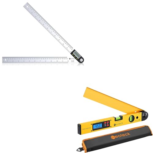 Regla digital de ángulo Neoteck 12 pulgadas con buscador 16 pulgadas miniatura 1