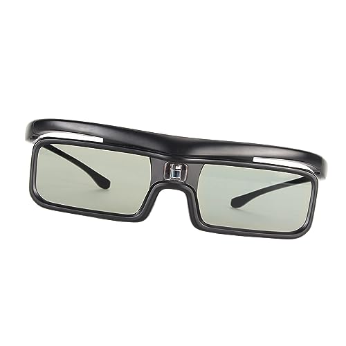 LICAEVEY Lunettes 3D à Obturateur Actif pour Projecteurs LTV, Lunettes DLP Link, Batterie 40H avec Angle de Vision de 178 ° pour LTV-2500/3000 Pro/3500 Pro