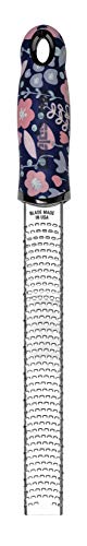Image of Microplane Premium Classic Lemon Zester Tool (Floral Printed Handle)