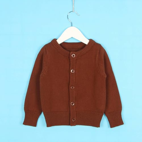 Girls Cardigan Sweater School Uniforms Button Long Sleeve Knit Tops2