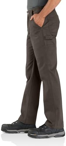 Carhartt Men's B324 Washed Twill Relaxed Fit Pant, Dark Coffee, 32W x 32L - 3