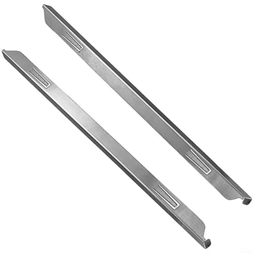 NEIQIUWING Protector de huecos de cepillado para cocina y encimera, 58,4 cm, resistente al calor, evita que se caigan restos de comida, apto para juntas de 2 a 19 mm (A)