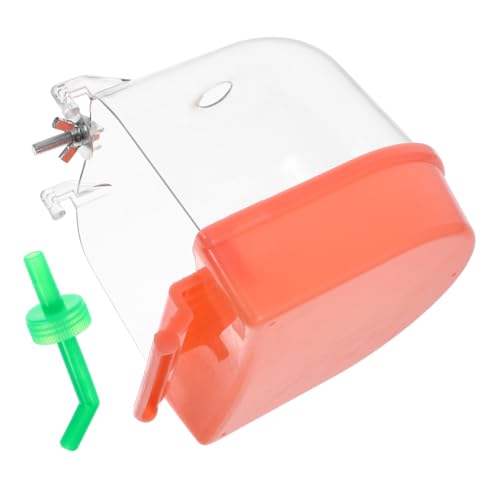 HAPINARY Bird Bath for Cage Parakeet Bath for Inside Cage Bird Cage Bathtub Small Bird Cube Parrot Supplies Small Bird Basin Hanging Bird Bathtub Compact Bird Bathtub