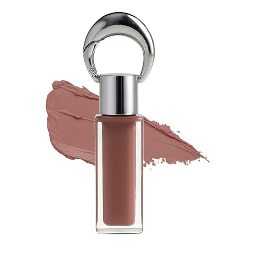 Mendoule グリッター リップグロス - ティンテッド チーク ブラッシュ - キーホルダー デザイン ティンテッド リップ グロス,女性 ティーン ガールズ 友達 家族 向け コスメティック メイクアップ ビューティ ステージ パフォーマンス パー