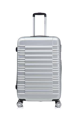 Boleedy Valigia Cabina 55x20x35 cm in ABS Rigido Leggero, Trolley