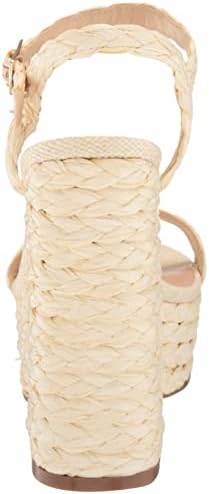 Steve Madden Women's Tiera Heeled Sandal, Raffia, 8.5 | Image 2