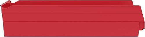 Vista 17 de Akro-Mils 30178 - Caja de plástico para estantes anidados, (18 x 11 x 4 pulgadas), verde, (paquete de 12)