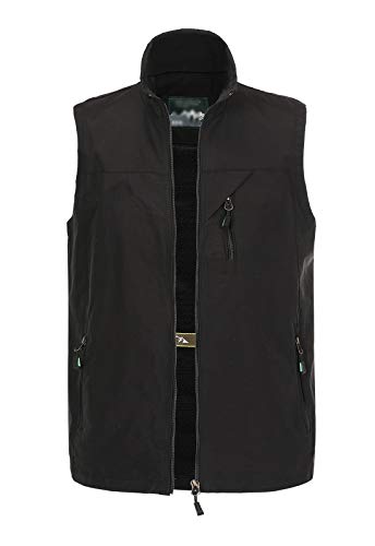 Image of Hbufnha Men's Lightweight Vest Outdoor Windbreaker Vest Jacket For Golf Safari Travel Fishing Hiking Vest