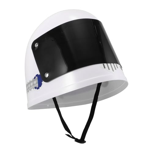 Abaodam Astronaut Costume Helmet Adjustable Plastic Space Helmet for Role Play Halloween Cosplay Accessory for Boys and Imaginative Fun