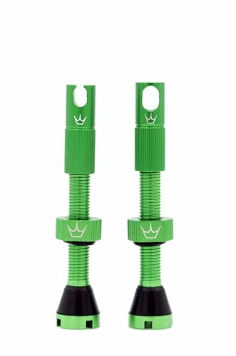 Valves tubeless Peaty's MK2 d'une précision chirurgicale couleur Chris King Emerald