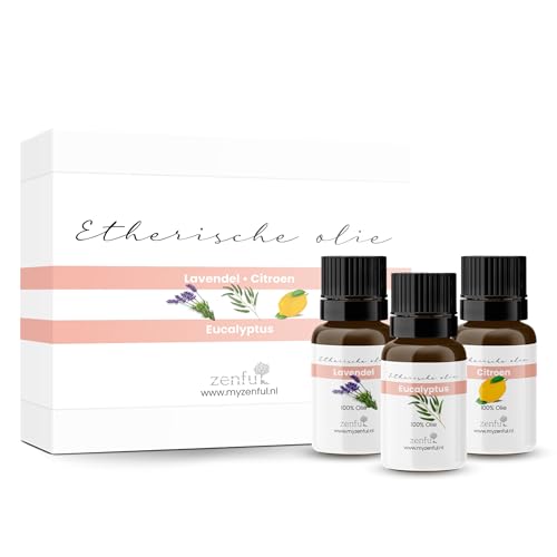 Set d'huiles essentielles préférées contre le stress : coffret cadeau relaxant pour la maison