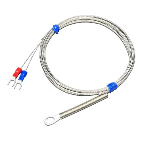 Termopar tipo K de 5M para control de temperatura en sistemas de calefacción y hornos