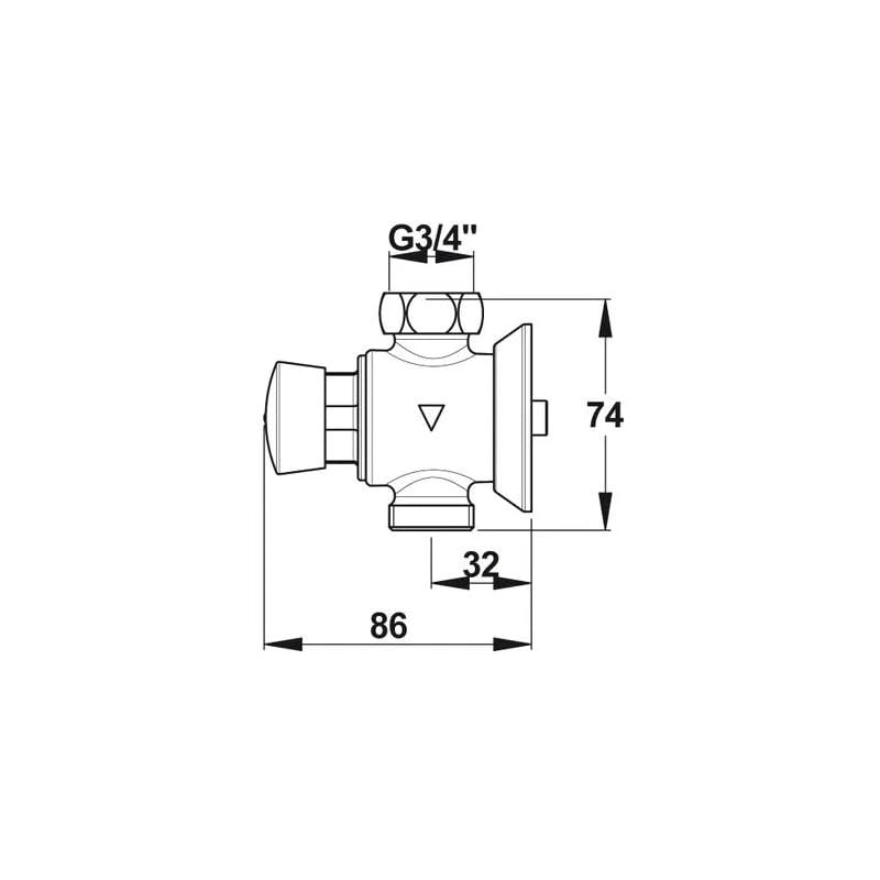PRESTO - Robinet MM20x27 Presto 60 - PRT15000