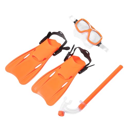 ibasenice Snorkeling Mask Fins Set Perfect for Adults Comfortable Fit Easy to Carry Ocean View