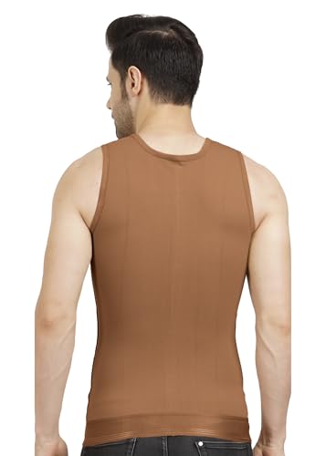 Image of GYNECOMASTIA Full Compression Vest || HIGH COMPRESSION || Front Hook and Zip Closer || Tomboy Chest Binder || Chest and Abdomen Support || Chest Shapewear