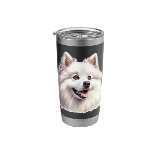 American Eskimo Dog Stainless Steel Insulated Tumbler