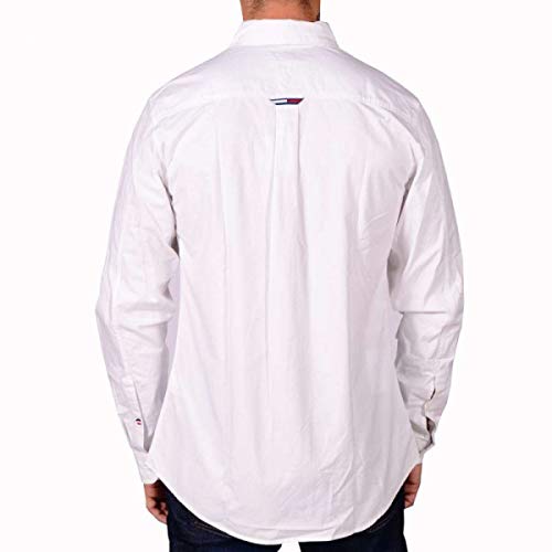 Tommy Jeans Uomo Tape Detail Camicia Maniche