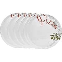 Set 4 piatti pizza in porcellana Infinito cm 33 - Villa D'Este Home
