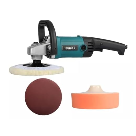 Politriz Angular Automotiva com 6 Velocidades 7pol 1200w 180mm Tssaper