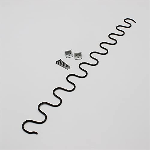 F-MINGNIAN-SPRING 1set 35cm / 40cm / 45cm / 50cm / 55cmm / 60cm / 65cm / 70cm / 75cm / 80cm Clips Printemps Vis Inclus Bricolage Zig Zag Canapé inclinable Kit...