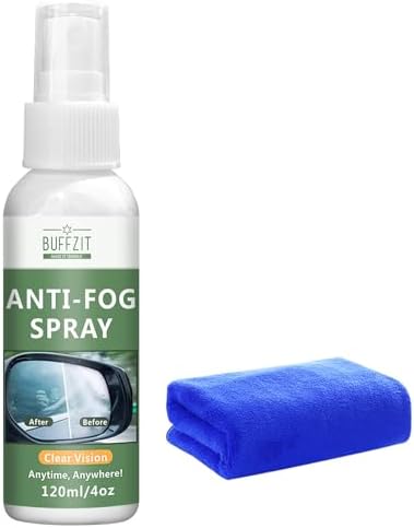 Anti Fog for Car Windshield – Portable Anti-Fog Spray for Instant...
