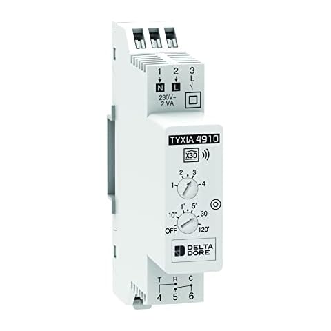 Delta Dore Modularer Empfänger für gruppierte Ein/Aus-Lichtsteuerung. Tyxia 4910 Angeschlossene Beleuchtung - 6351386 Cover