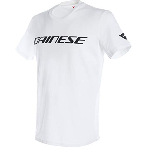 Dainese T-Shirt, weiß/schwarz, Größe XL