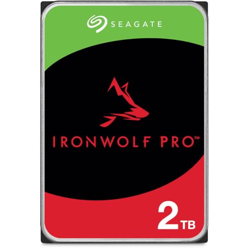 Image of Seagate IronWolf Pro SATA III 3.5 inch Internal NAS Hard Drive, 7200 RPM - 20TB, 2-Pack