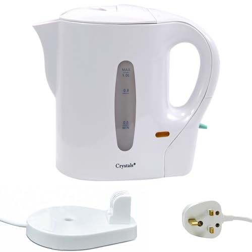 Crystals Cordless Small Plastic Electric Kettle, 1...