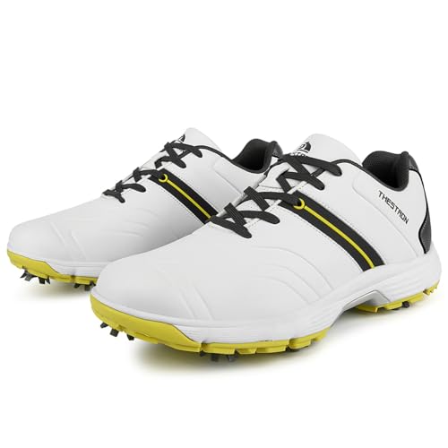 Waterproof Golf Shoes Men Spikes
