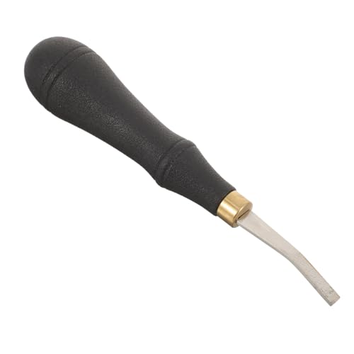 HOMSFOU Leather Grinding Tools File Handle for Grinding Metal Flat File for Leather