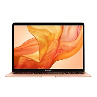 Apple Early 2020 MacBook Air with 1.1GHz Intel Core i3, 13-inch, 8GB RAM, 256GB SSD Storage, Gold (Renewed)