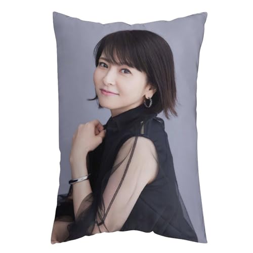 For 森高千里 1 枕カバー ロング枕カバー 両面印刷 柔らかく生地 横寝用抱き枕 向き寝 室内装飾 20"x30"