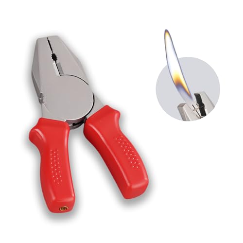 Encendedor Novelty TSQERPFZ con llama ajustable y recargable miniatura 1