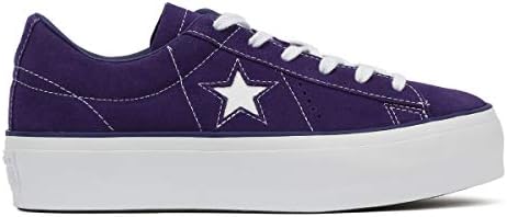 converse one star purple platform