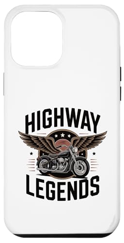 Carcasa para iPhone 12 Pro MAX Highway Legends - Ventilador Vintage para Motocicleta