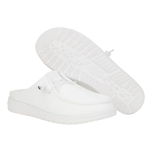 Image of HEYDUDE Women's Wendy Slip Mule Classic | Lightweight Women's Slip-On Shoes | Comfortable & Casual Everyday Footwear