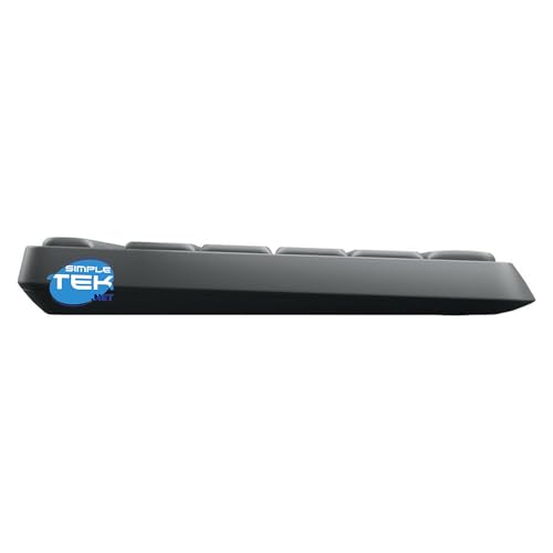 Clavier souris sans fil AZERTY FR Simpletek étanche avec dongle USB PC Mac