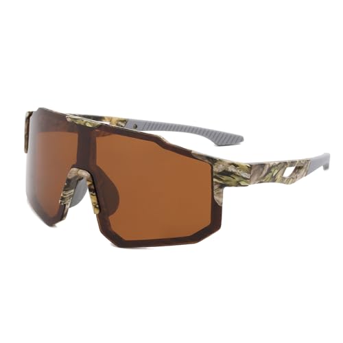 DROXUANK Baseball Sunglasses Polarized Sports Glasses,UV400 Protection Cycling Hiking Running Glass For Men Women (Style 3)